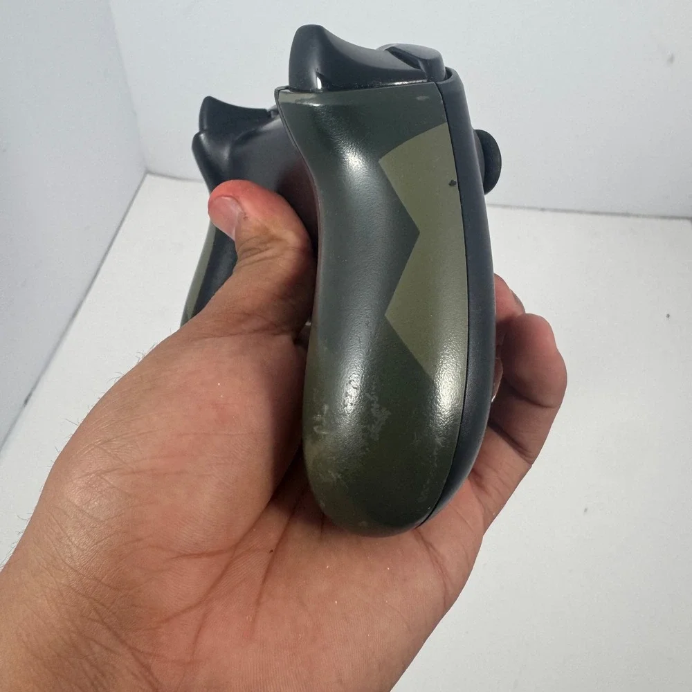 Microsoft Xbox One Wireless Controller Green Black Camo OEM Tested Works